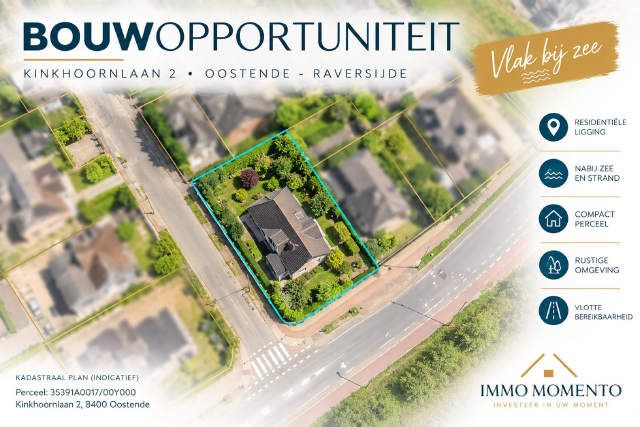 Bouwgrond te-koop in Oostende