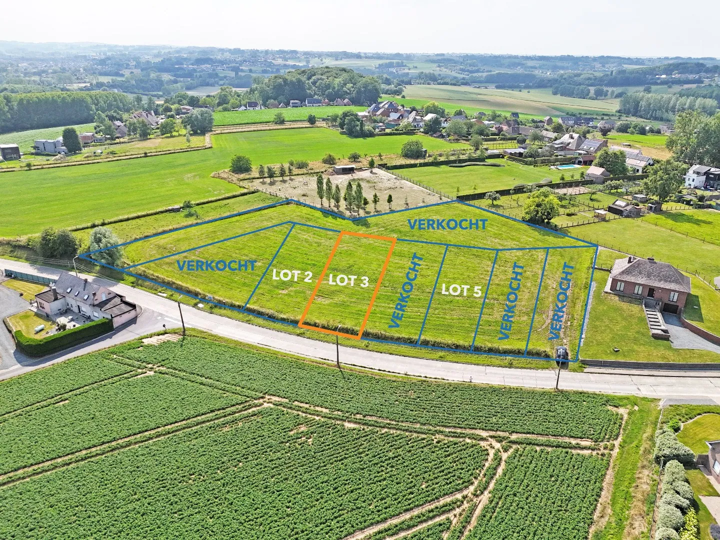 Bouwgrond te-koop in Zottegem