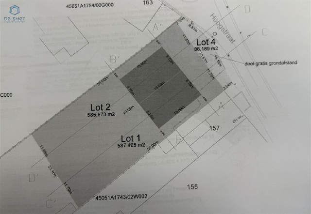 Bouwgrond te-koop in Lierde