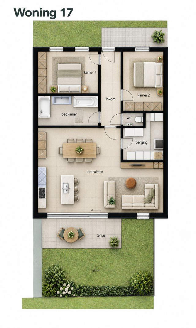 Appartement te-koop in Eeklo
