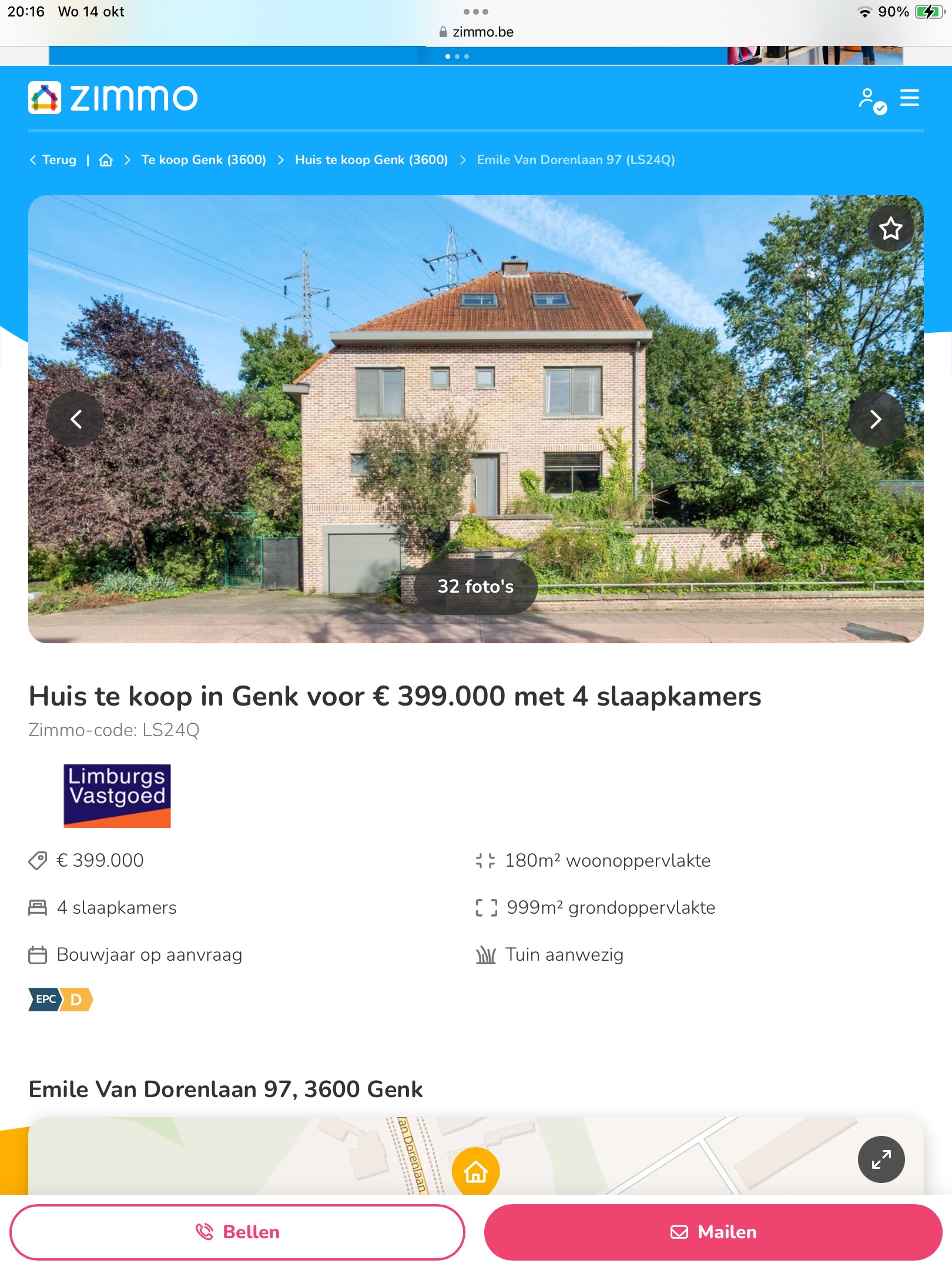 Huis te-koop in Genk