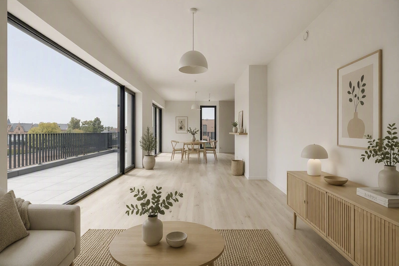 Appartement te-koop in Merelbeke-Melle