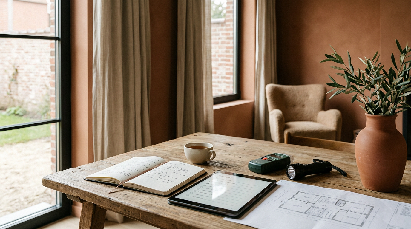 Woning bezichtigen? Complete checklist met 25 vragen