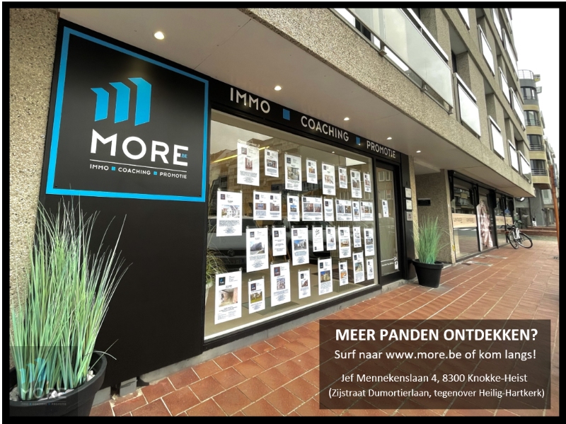 Appartement met zonneterras en (optioneel) parking te koop in Knokke