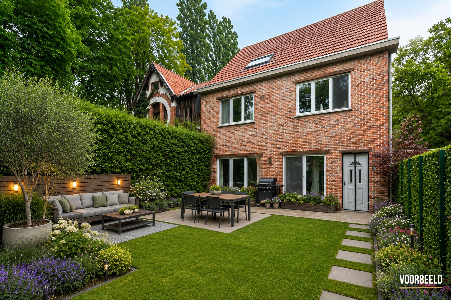 Gezinswoning met 3 slpks, 2 bdkms, tuin en parking Kapellen