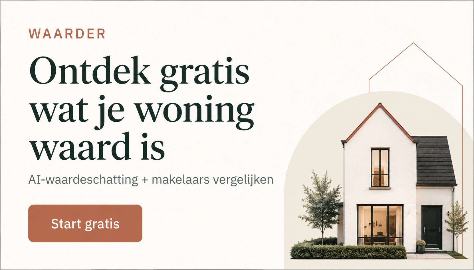 Waarder - Schat online je woning met AI