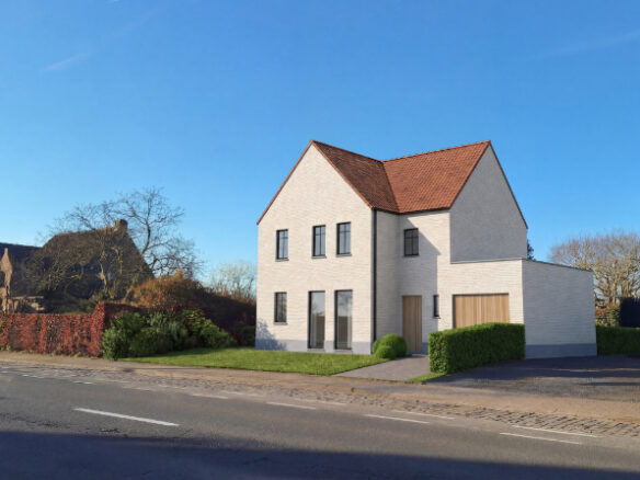 Roeselare-Hoogleedsesteenweg. Bouwgrond van +/- 875m2, sloop -en wederopbouw kan aan 6% btw onder voorwaarden. Ideaal voor VILLABOUW, PRAKTIJK, KANTOOR… op topligging. Goede passage!