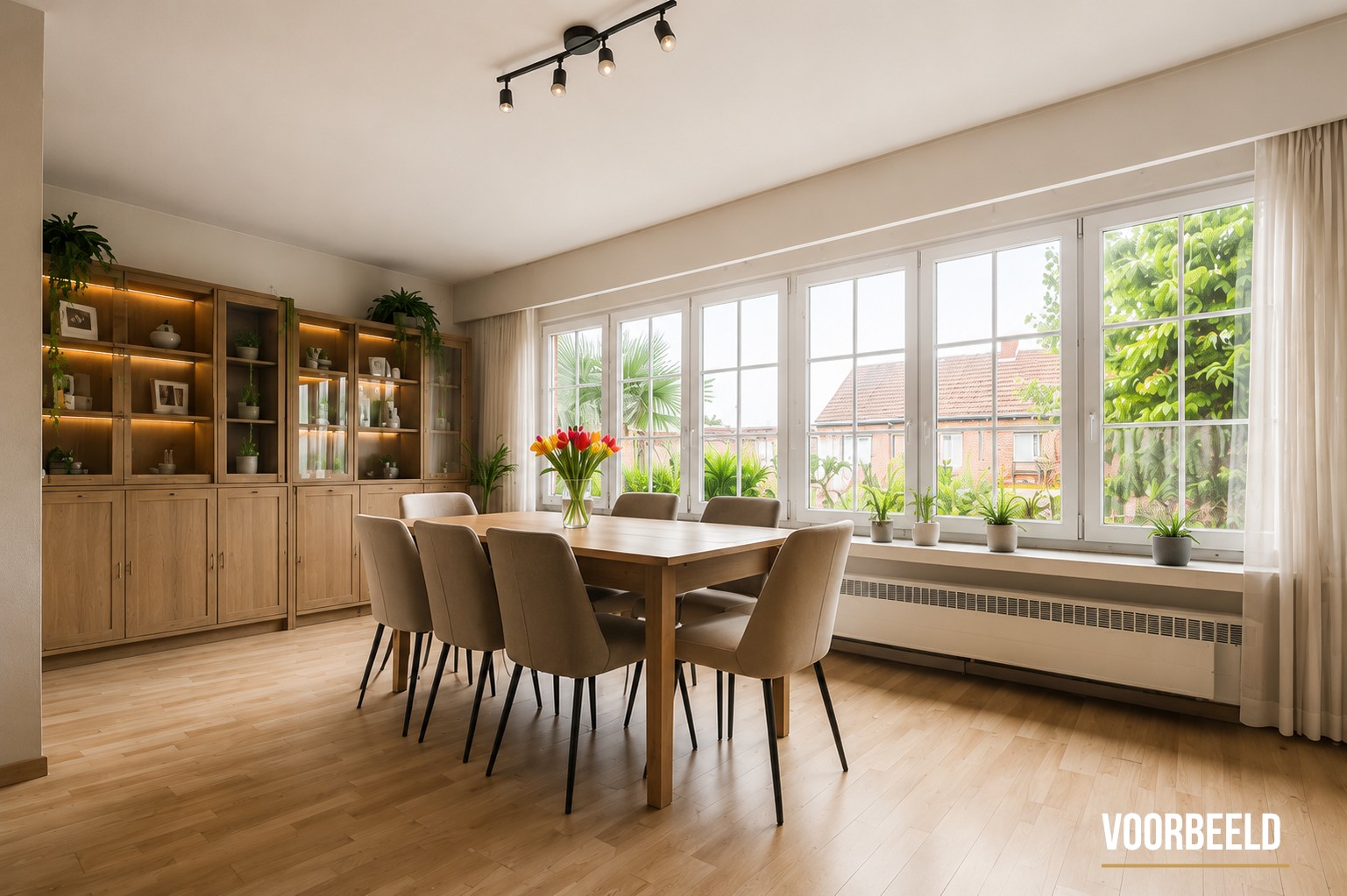 Bel-etage met 4 slpk in rustige woonwijk